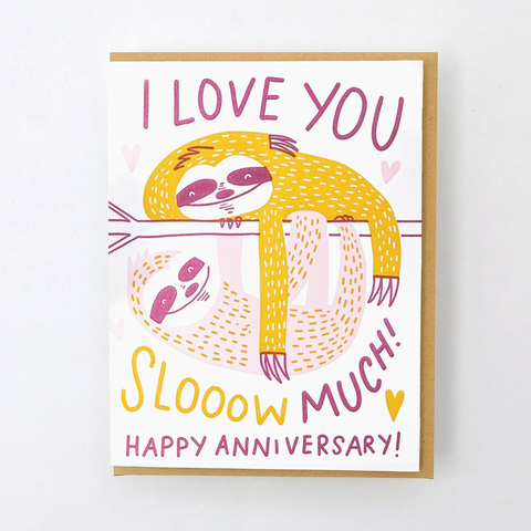 Hello Lucky Slow Love Card