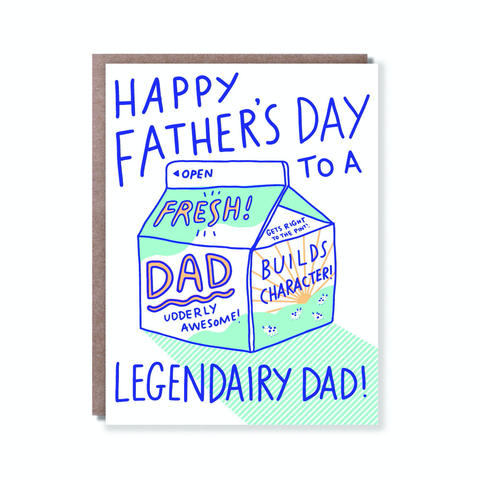 Hello Lucky Legendairy Dad Card