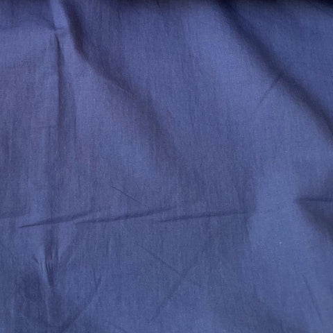 Lightweight Cotton Linen Solid Navy 60”
