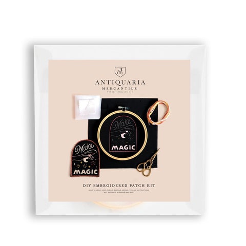 Antiquaria Design Studio Make Magic DIY Embroidery Patch Kit