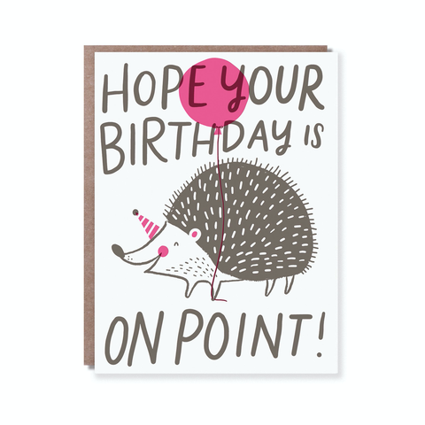 Hello Lucky On Point Card