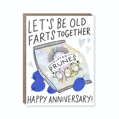 Hello Lucky Old Farts Card