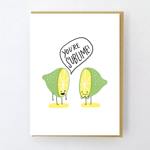 Hello Lucky You’re Sublime Card