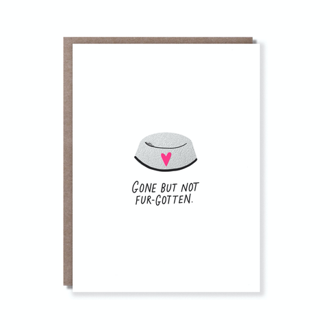 Hello Lucky Not Furgotten Card